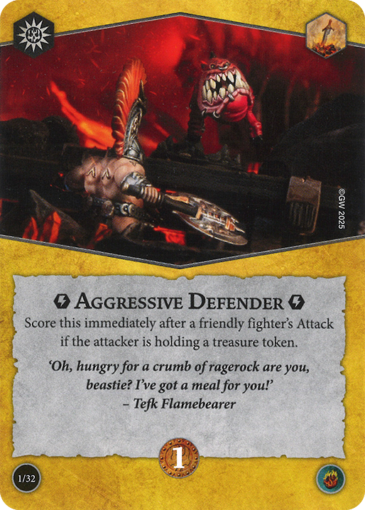 Aggressive Defender